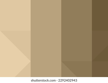 Abstract color Low-Polygones Generative Art background illustration