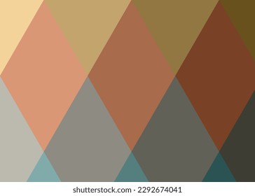 Abstract color Low-Polygones Generative Art background illustration