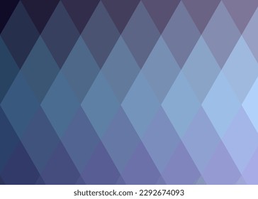 Abstract color Low-Polygones Generative Art background illustration