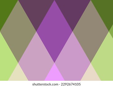 Abstrakte Farbe Low-Polygones Generative Art-Hintergrund-Illustration