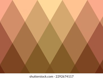 Abstract color Low-Polygones Generative Art background illustration