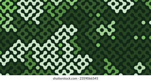 Abstract Color Maze Background Design