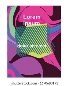 abstract color mix book cover