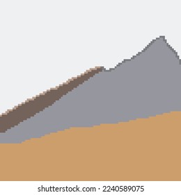 abstract color mixing image of nature landscape vector stock background