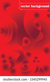 Abstract color modern geometric spots, vector background