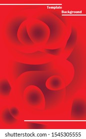 Abstract color modern geometric spots, vector background