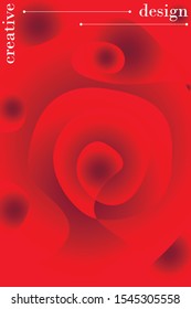 Abstract color modern geometric spots, vector background