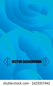 Abstract color modern geometric spots, vector background
