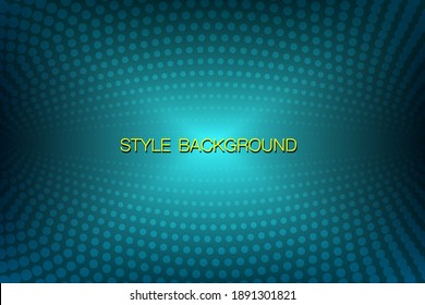 Abstract color modern style graphic elements. Shiny blue background