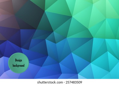 Abstract color mosaic background