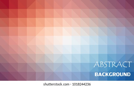 Abstract color mosaic background. Polygonal abstract background
