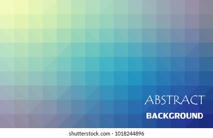 Abstract color mosaic background. Polygonal abstract background