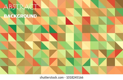 Abstract color mosaic background. Polygonal abstract background