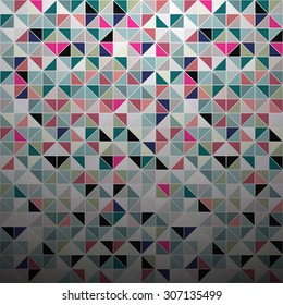 Abstract color mosaic background. Vector illustration eps10.