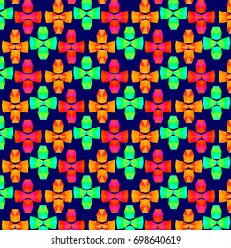 Abstract color ornament, vector illustration