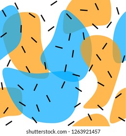 Abstract color paint splash pattern background. Dynamical colored forms and line. Template for the design of a logo, flyer or presentation. Vector.