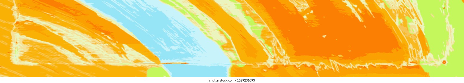 Abstract color paint strokes. Multicolored grunge background