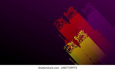 abstract color paint vector dark background 