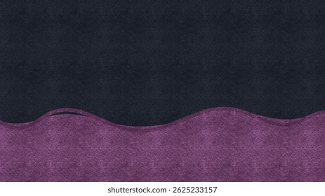 Abstract color painting with colorful ink pattern. Colorful art and modern texture. Dark purple wave