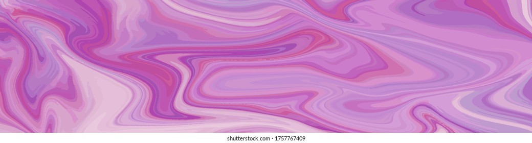 Abstract color painting. Liquid marble texture. Trendy template for poster, cover, wallpaper, screen background