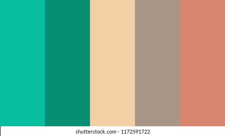 Abstract color palette background scheme