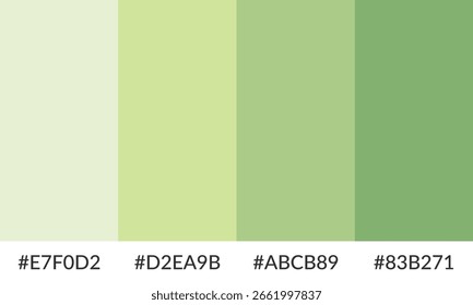 Banner de paleta de cores abstrata coleção versátil de sombra e amostra