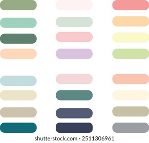 Abstract color And palette guide