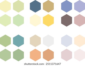 Abstract color  And palette guide