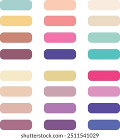 Abstrakte Farbpalette und Leitfaden