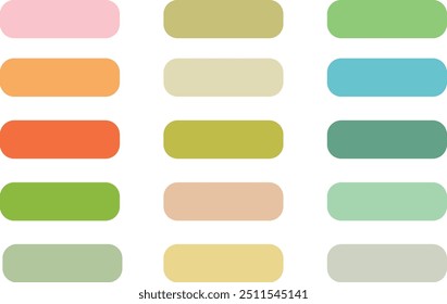 Abstract color palette And  guide Design
