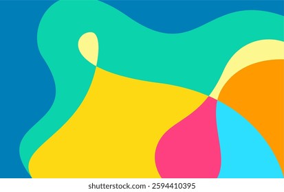 Abstract color pattern background colorful design