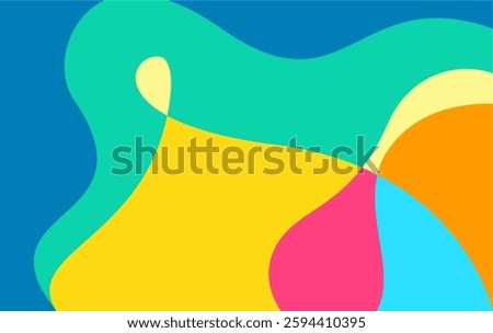 Abstract color pattern background colorful design