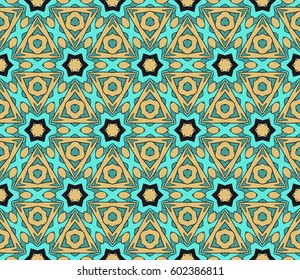 Abstract color pattern in the form of a multicolored mosaic with elements of lace and floral ornament. vector illustration. For textiles, design, wallpapers, greeting cards, products for home