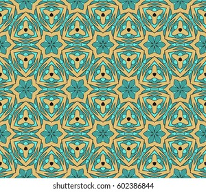 Abstract color pattern in the form of a multicolored mosaic with elements of lace and floral ornament. vector illustration. For textiles, design, wallpapers, greeting cards, products for home