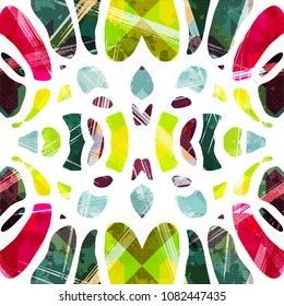 abstract color pattern in graffiti style quality vector illustration for your design
