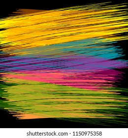 abstract color pattern in graffiti style Quality vector illustration for your design