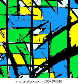 abstract color pattern in graffiti style for your design