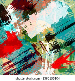 abstract color pattern in graffiti style Quality illustration for your design