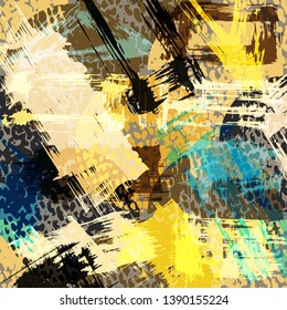 abstract color pattern in graffiti style Quality illustration for your design