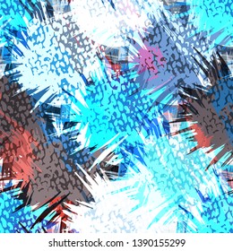 abstract color pattern in graffiti style Quality illustration for your design