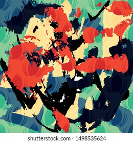 abstract color pattern in graffiti style Quality illustration for your design