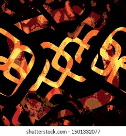 abstract color pattern in graffiti style Quality illustration for your design