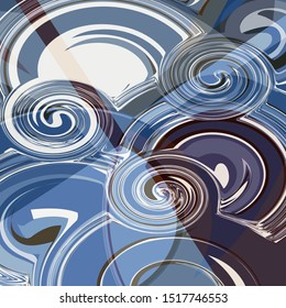 abstract color pattern in graffiti style. Quality vector illustration for your design