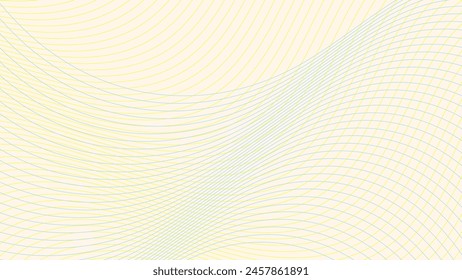 Patrón de color Abstractas de líneas sobre fondo blanco. Ilustración gráfica Vector.