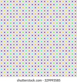 Abstract color pattern of radiant figures. Vector illustration.