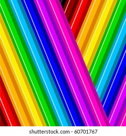 Lápices de colores abstractos.