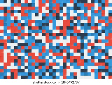 Color del píxel abstracto del fondo transparente. Patrón de estilo moderno.