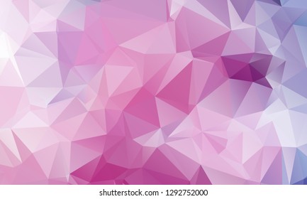 Abstract Color Polygon Background Design, Abstract Geometric Origami Style With Gradient - Vector