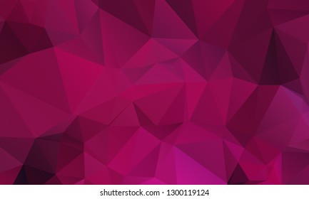 Abstract Color Polygon Background Design, Abstract Geometric Origami Style With Gradient - Vector