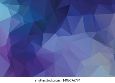 Abstract Color Polygon Background Design